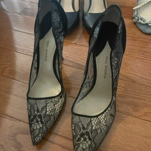 Beautiful black Paul Andrew Heels - Picture 2 of 2